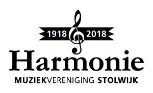 Het nieuwe logo van de Harmonie, zoals onthuld d.d. 11-02-2016.